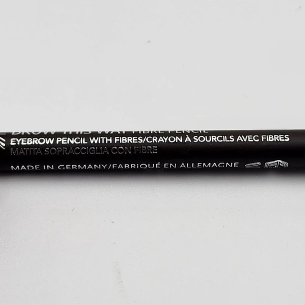Rimmel London Brow This Way Fibre Pencil 003 Dark‎ Brown Eyebrow Pencil New